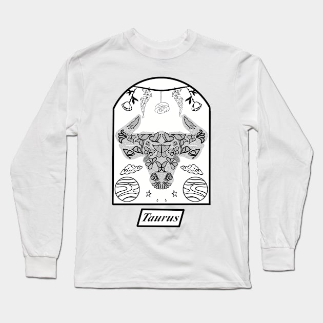 Taurus #1 Long Sleeve T-Shirt by SugarSaltSpice